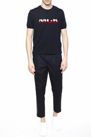 Side-stripe pleat-front trousers, zdjęcie 2 Side-stripe pleat-front trousers od Moncler